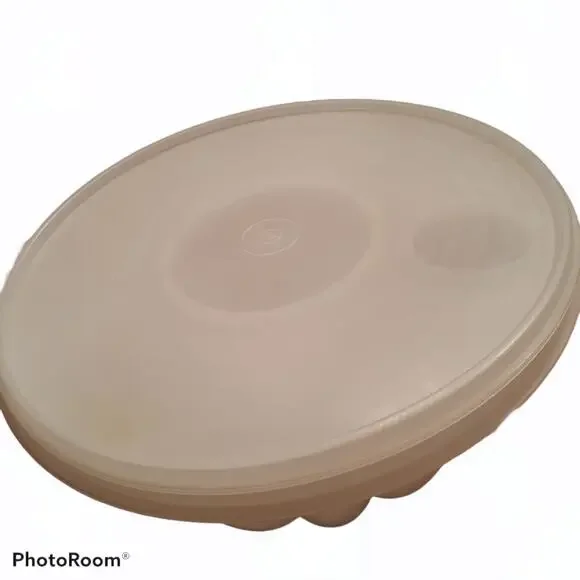 VINTAGE TUPPERWARE JELLO ICE MOLD USED - Picture 2 of 10